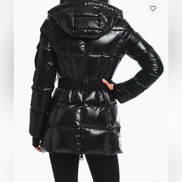 Sam. Soho Belted Down Mid-Length Puffer Jacket. Size Small. - Picture 3 of 5